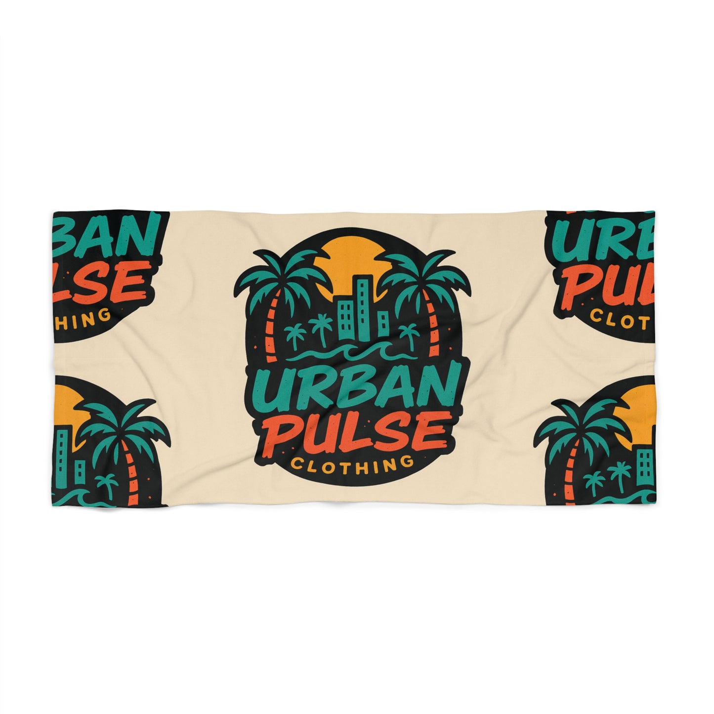 Summer Pulse Beach Towel