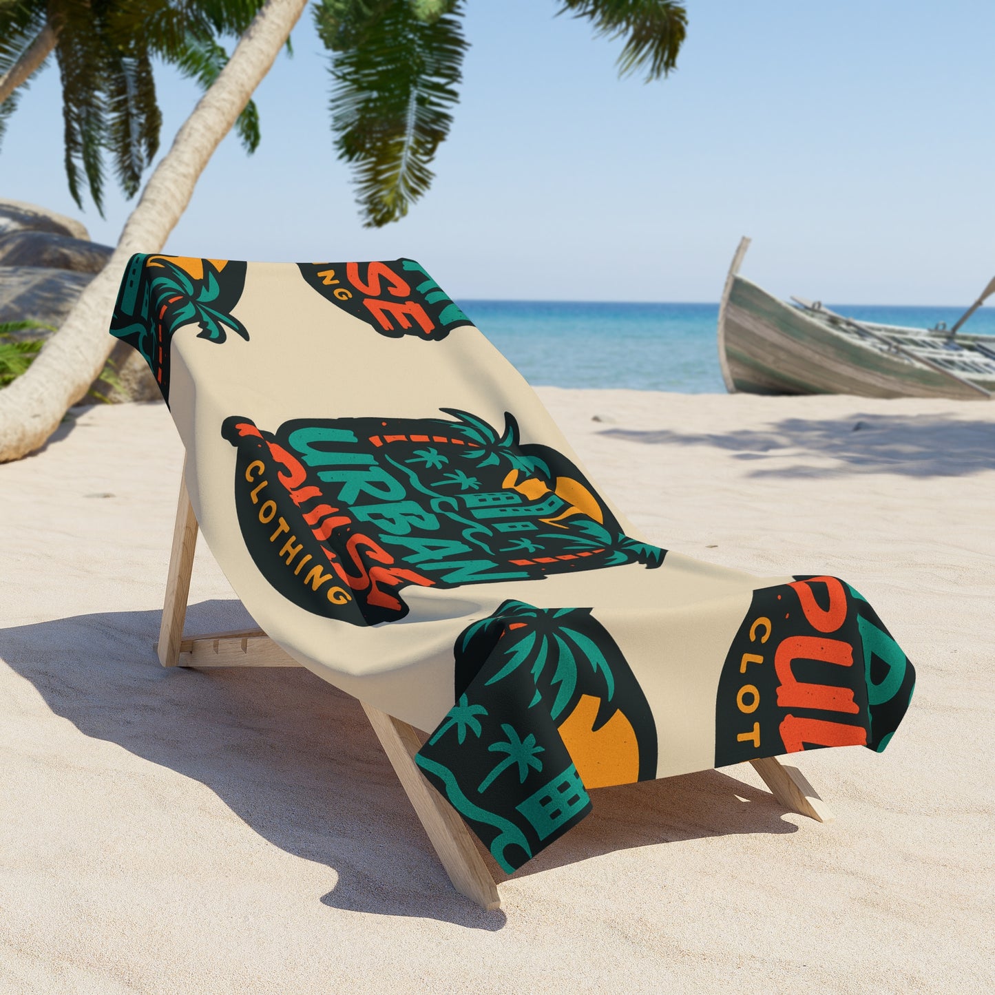 Summer Pulse Beach Towel
