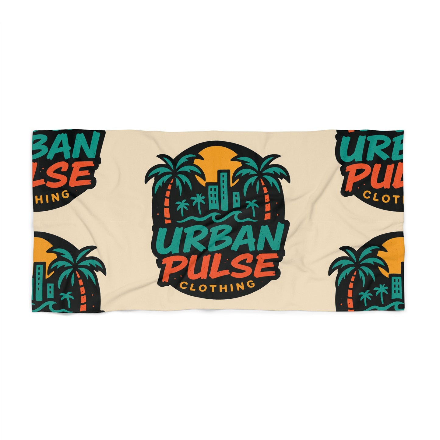 Summer Pulse Beach Towel