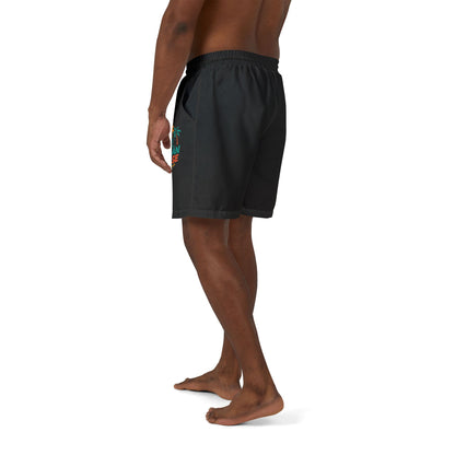 Summer Pulse Black Men Swim Shorts