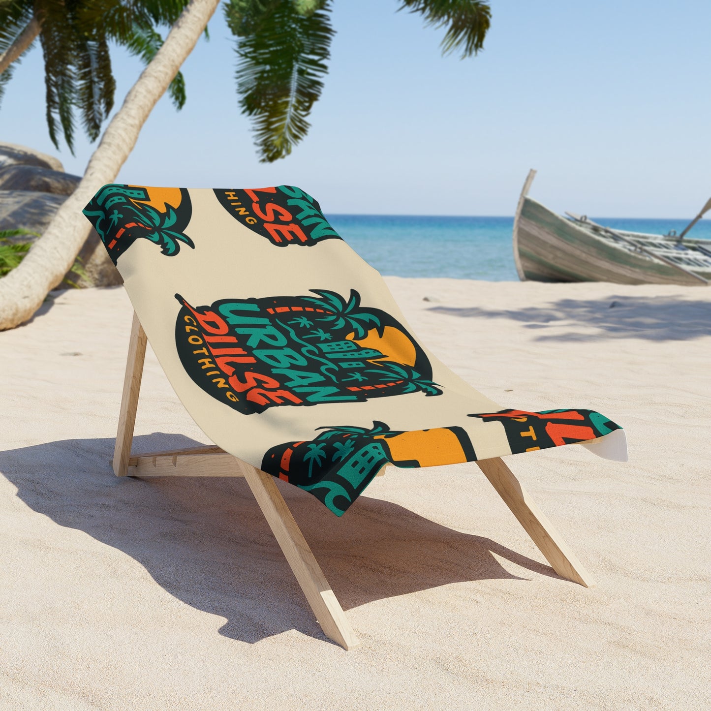Summer Pulse Beach Towel