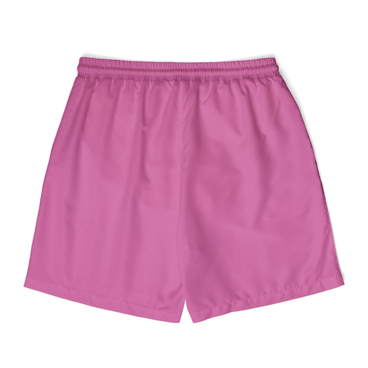 Summer Pulse Light Pink Men Swim Shorts